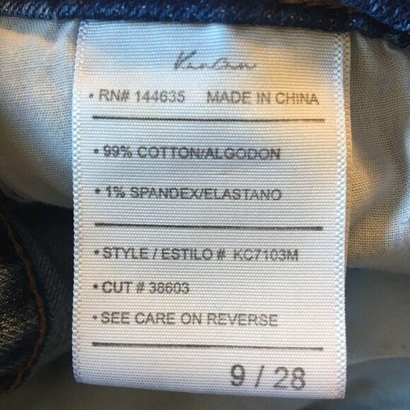 KanCan Jeans Florence Mid Rise Super Skinny Distressed Size 9/28 - Picture 8 of 11